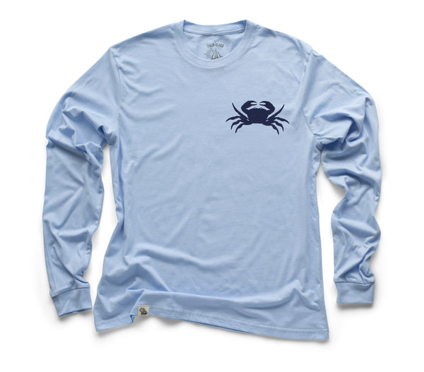 Long Sleeve Sea Shirt Sky Blue